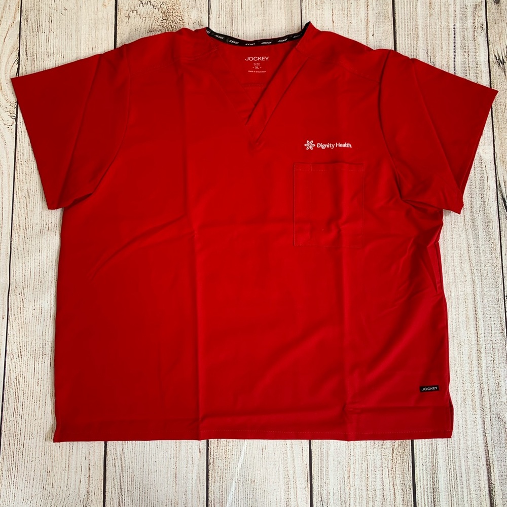 Medical Scrub Jockey Unisex Tri-Blend Top - Picture 5 of 8